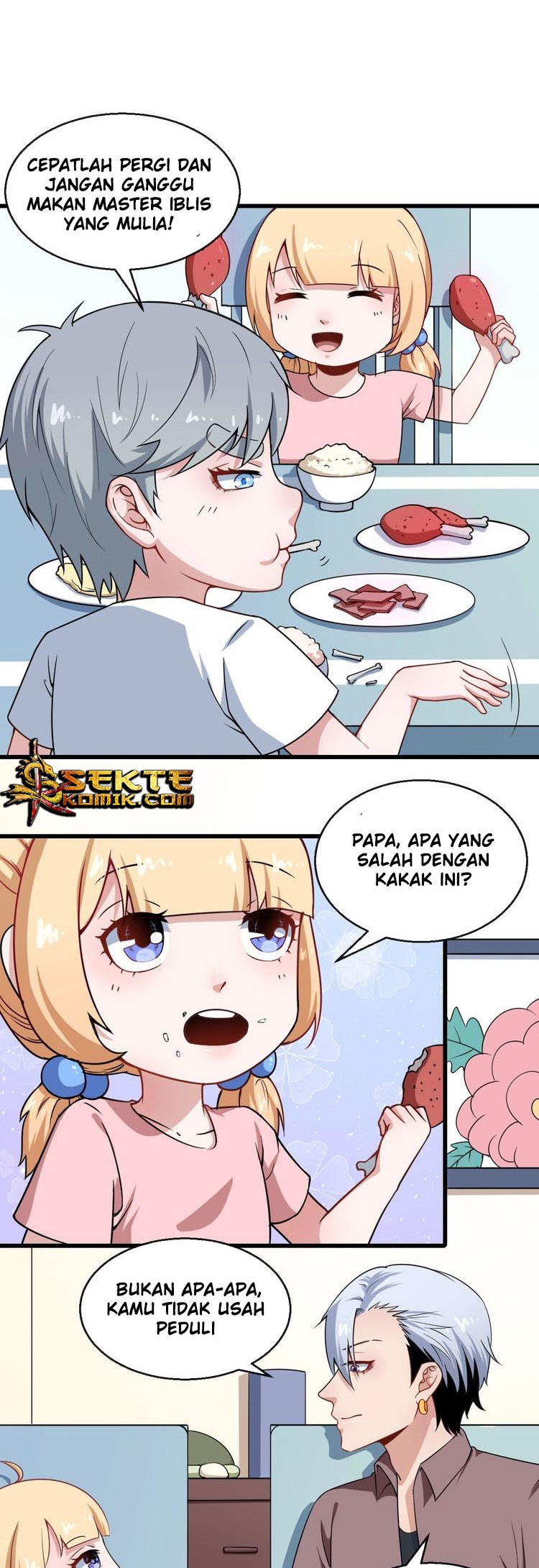 Daddy From Hell Chapter 23 Bahasa Indonesia